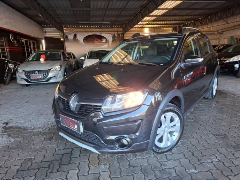 RENAULT - SANDERO - 2015/2015 - Preta - R$ 46.900,00