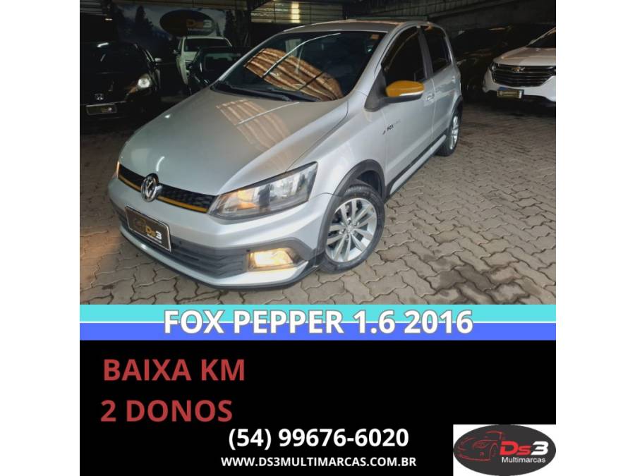 VOLKSWAGEN - FOX - 2016/2016 - Prata - R$ 53.900,00