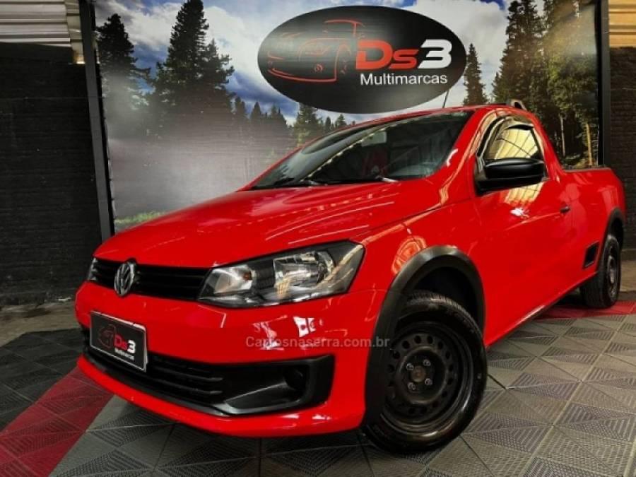 VOLKSWAGEN - SAVEIRO - 2015/2015 - Vermelha - R$ 46.900,00